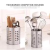 2 PCS Kitchen Utensil Organizer, Kitchen Stainless Steel Cooking Utensil