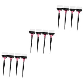 FOMIYES 3sets Hair Dye Brush Comb Hair Dyeing Brush Set Smoothing Salon for Women 4pcs*3