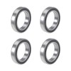 sourcing map 6805-2RS Deep Groove Ball Bearings 25mm x 37mm