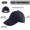 Gkhlg 1 Piece Kids Baseball Hat Adjustable Size for 2-5