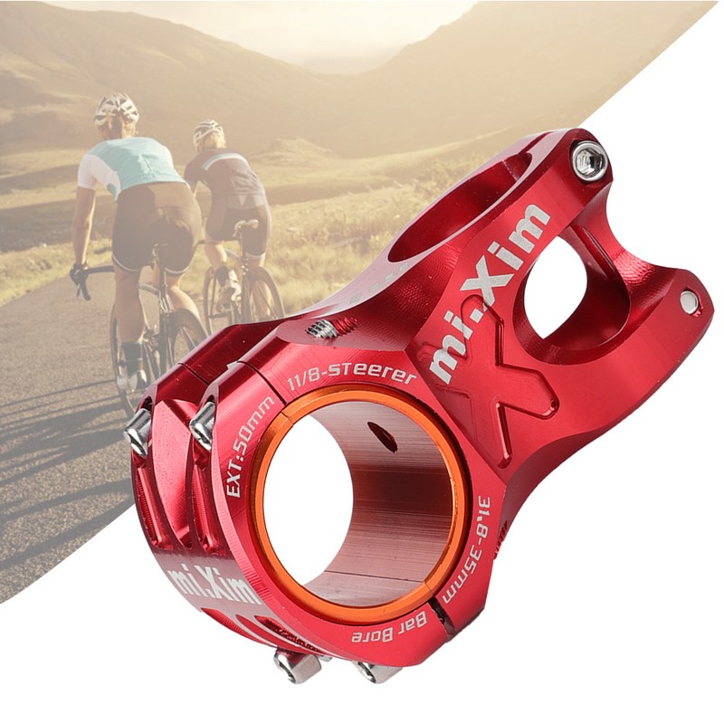 31.8*50mm Aluminium Alloy Short Bike Bar Handlebar Stem Riser Bicycle