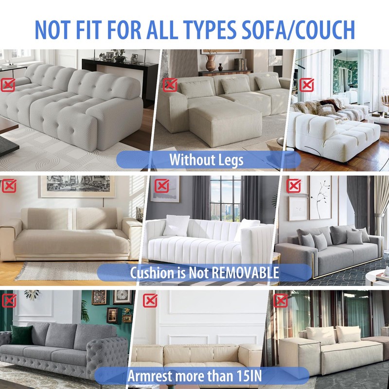 Reversible Cat Scratch Couch Protector Made of Natural Sisal for