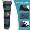 NIdreamCE Knee Immobilizer Brace for Orthopedic for Pain,Knee Fractures,Instability, ACL,MCL,MeniscusTear,Arthritis,Displacement