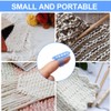 Pack of 4 Knitting Thimbles Thread Guide, Crochet Rings Finger