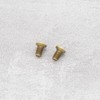 OTOTEC 30 Pieces M4 x 8 Brass Phillips Countersunk Screws