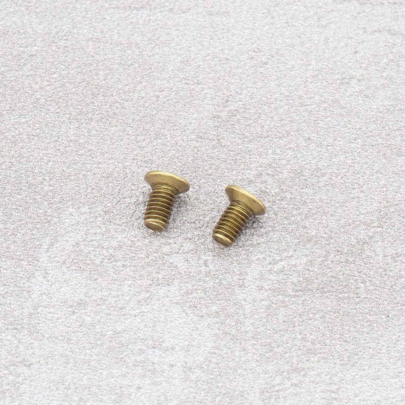 OTOTEC 30 Pieces M4 x 8 Brass Phillips Countersunk Screws