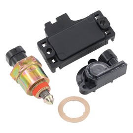 MOTOKU IACV Idle Air Control Valve MAP Manifold Absolute Pressure and TPS Throttle Position Sensor for Chevy for GMC S10 C/K1500 2500 3500 Suburban G10 G20 Yukon Sonoma 1991-1995