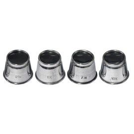 SE Aluminum Eye Loupe Set (4 PC.) - MI125-4