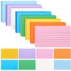 HEYPLACE 300PCS Color Index Cards, 3x5 Ruled Notecards Blank Note