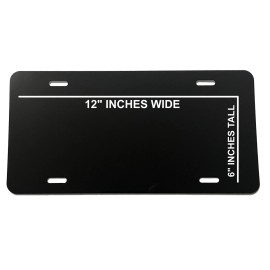 Own The Ave Inc. Zero Emissions Electric Car Vehicle EV Clean Energy V01 License Plate Cover