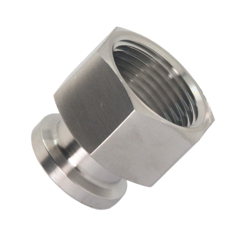 QiiMii SS304 Tri Clamp Female Adapter Mini Tri Clamp 1/2"(TC