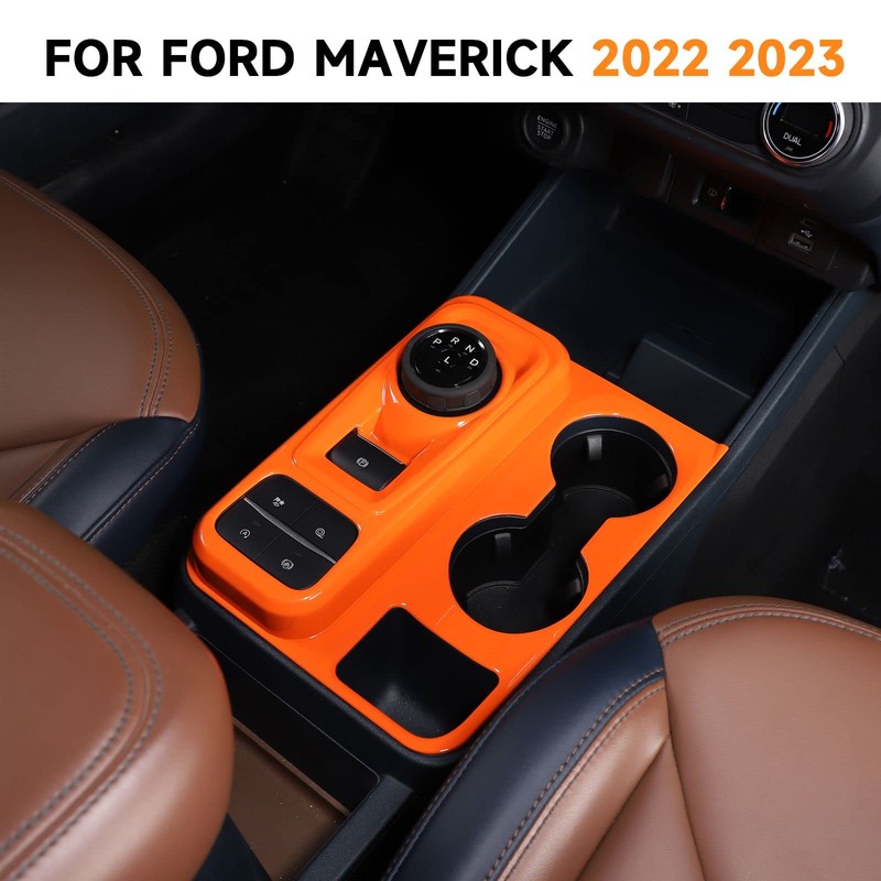 Gear Shift Panel Trim Cover Compatible with Ford Maverick 2022