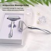 Acupuncture Massage Roller, Face Massage Roller, Metal Massage Roller Promotes