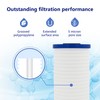 Overbest 10" x 4.5" Whole House Water Filte Replacernent for