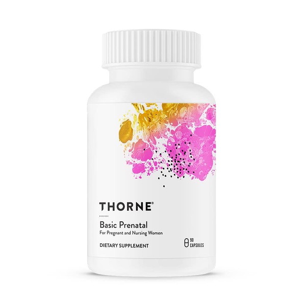 THORNE THORNE Basic Prenatal - Well-Researched Folate Multi for Pregnant