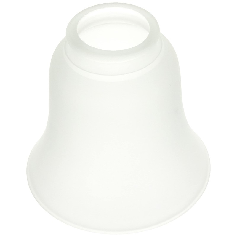 Westinghouse Lighting 8703640 4.3 cm Frosted Glass Bell Shade, White,