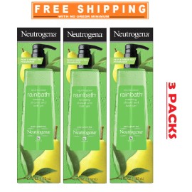 Neutrogena 3 pk Neutrogena Rainbath Renewing Shower and Bath Gel, Pear & Green , 40 fl. oz.