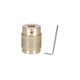 MCB01 Fine Diamond Grinder Bit 1-Inch Diamond Grinder Bit Head Tool Brass Core for Forming and Drilling Hard Materials