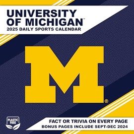 Turner Sports Michigan Wolverines 2025 Box Calendar (25998053015)