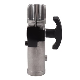 Brush Cutter Shaft Connector, 7 Spline 26mm Strimmer Trimmer Brush Cutter Shaft Connector Join Clamp Garden Tool Parts