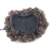 Afro Puffy Drawstring Ponytail Synthetic Hairpieces Short Curly Hair Bun