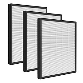 GoKBNY LV-PUR131 True HEPA Replacement Filter Compatible with LV-PUR131 and LV-PUR131S Purifiers, LV-PUR131-RF, 3H13 True HEPA Filters
