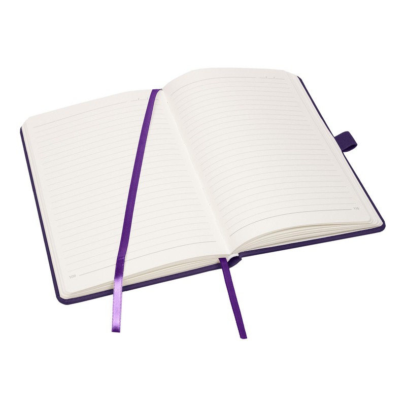 Notes London Luxury Italian style A5 Notebook with Stitched Hardcover,