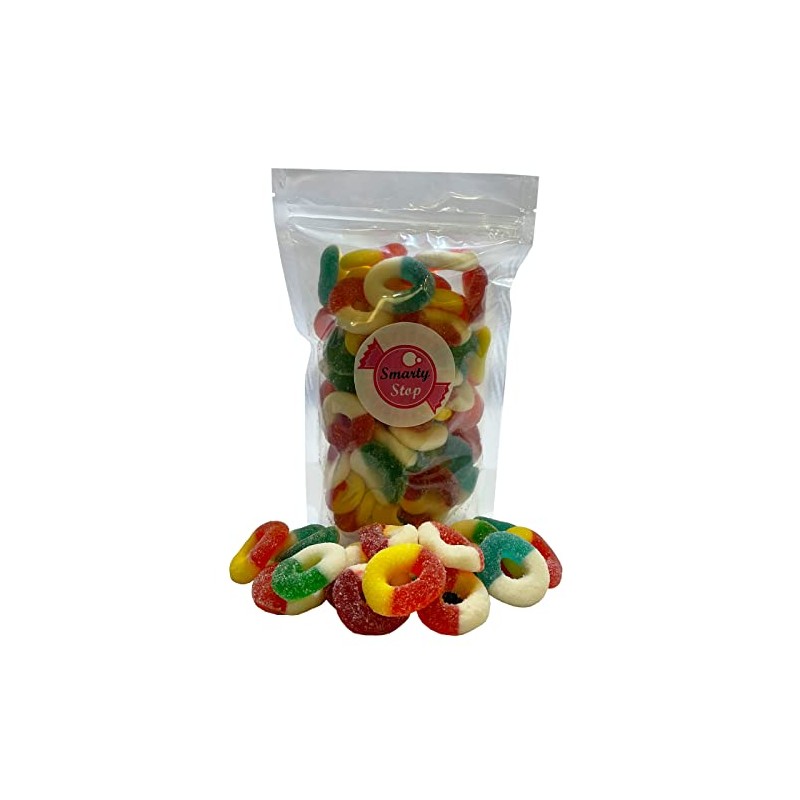 Smarty Stop Gummy Rings (Mixed Flavors, 1 Pound (Pack Of