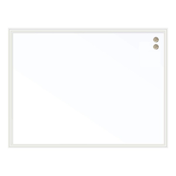 U Brands Magnetic Dry-Erase Board, 40" X 30", White Décor