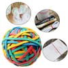 nuoshen Rubber Bands Coloured, Elastic Band Ball Document Organizing for