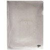 Rexel Nyrex Premium A4 Document Folder, Clear Embossed, 100mic, Cut