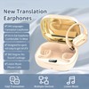 Voice Translator Earbuds, Real-time Translation in 144 Languages with Bluetooth