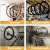 6Pcs Bike Hooks, Bike Hooks for Garage Wall for Ceiling,
