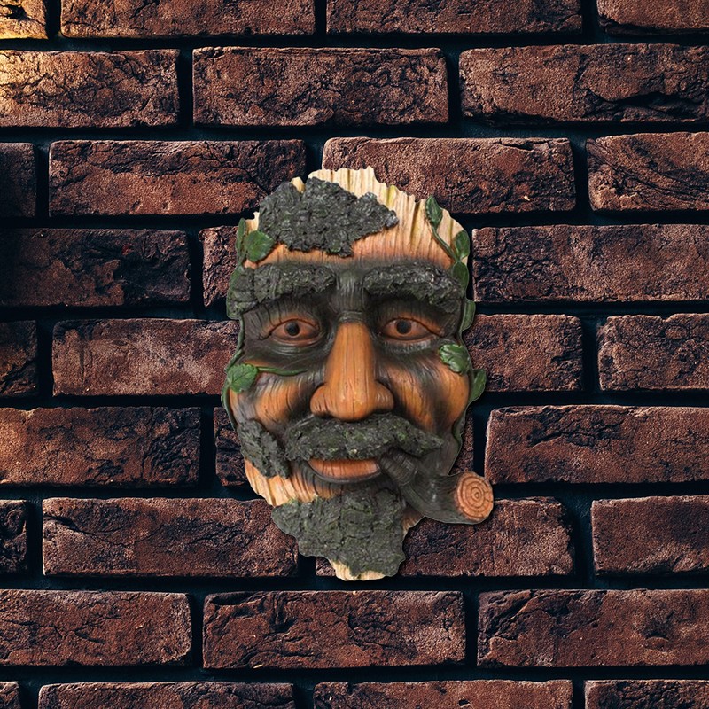 Tree Faces Decor Old Man Tree Hugger Statues Outdoor Funny