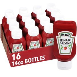 Heinz Ketchup (14 oz Bottles, Pack of 16)