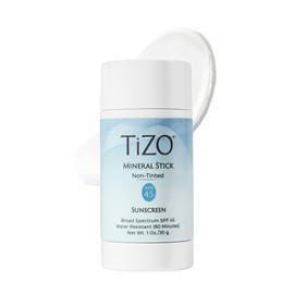 Tizo Mineral Stick Non Tinted SPF 45 for Women 1 oz Sunscreen                                                                                         