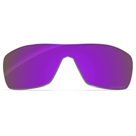 Tintart Performance Replacement Lens Compatible with Oakley Batwolf OO9101 Polarized Etched-Plum Purple