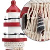 com-four® 2-Piece Maritime Decoration Set - Decorative Wooden Sailing Ship
