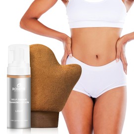 Generic Self Tanner, Lotion for Natural Glow - Lightweight, Streak-Free Sunless Tan with Aloe Vera & Coconut Oil, Quick-Dry Moisturizing Formula for All Skin Tones (4.06 Fl oz)