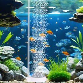 Kitnelw Aquarium Air Stone 50 mm Bubble Stone for Aquarium Accessories Oxygen Stone for Aquarium Fish Tank Ponds Dissolved Oxygen