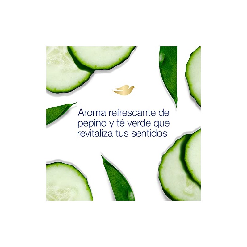 Jabón Dove Hidratación Fresca Pepino y Té Verde 4 x