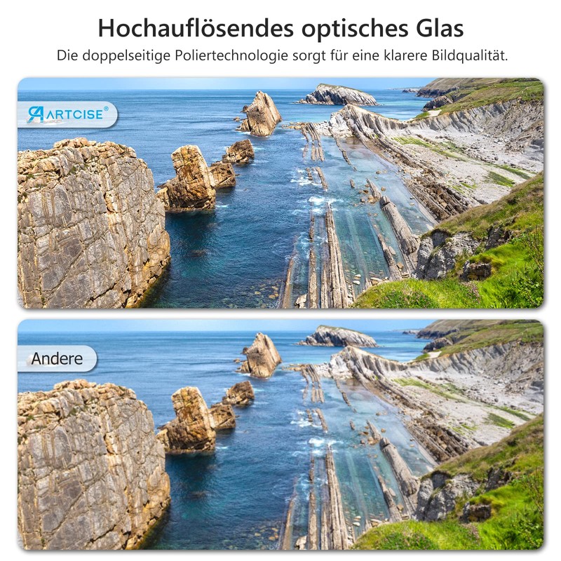 ARTCISE 46mm UV Filter, 16 Layers Multi-Coated HD Optical Glass,
