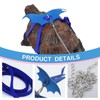 Turtle Harness and Leash with Wings- Harness Strap Chest Collar