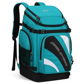 Maelstrom Ski Boot Bag,55L Large Ski Boots Travel Backpack for Men Women，Waterproof Snowboard Boot Bag for Travel Stores Gear Including Ski Helmet, Goggles, Gloves, Skis & Accessories