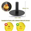 Jeep Duck Holder Plastic Duck Plug for Jeep Dash 12pcs