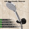 Suction Cup Shower Holder, 360 Rotating Adjustable Handheld Shower Holder,