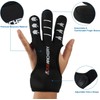 TOPARCHERY Archery Arm Guard & Finger Tab Gloves, Leather Arm