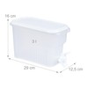 Relaxdays Refrigerator Drinks Dispenser, Set of 2, 3 L, Water