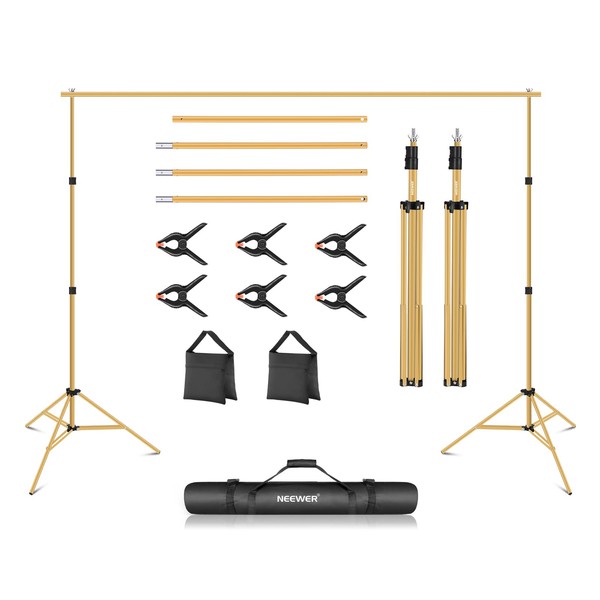Neewer Backdrop Stand 10ft x 7ft, Adjustable Photo Studio Backdrop