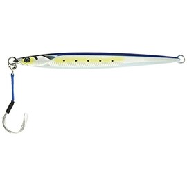 JACKALL G206 Metal Jig, Bumble Jig, Semi-Long, 6.3 oz (180 g), Aluminum Sardine